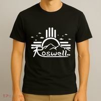 Roswell Sun Ufo Alien Funny T-Shirt thumb 3