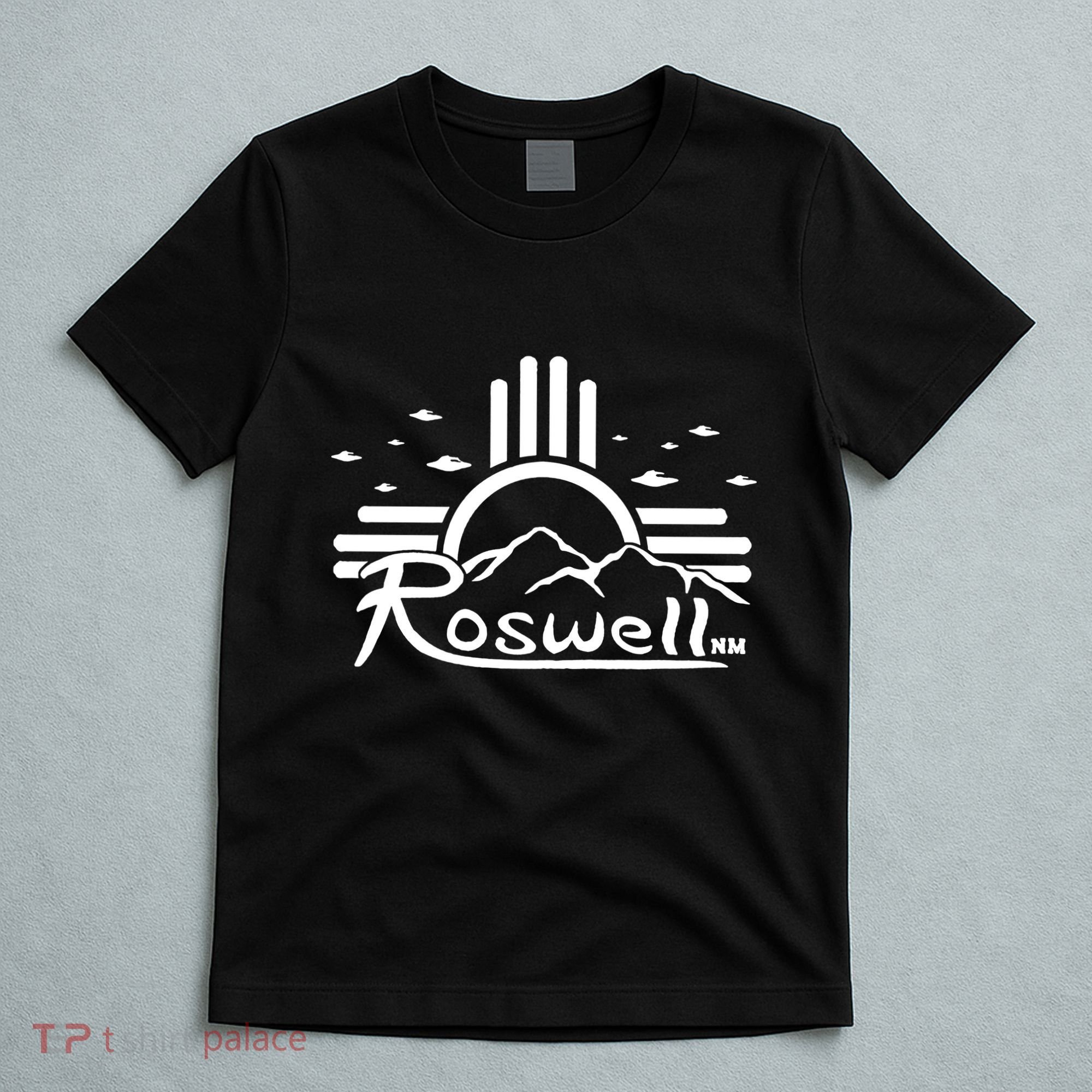 Roswell Sun Ufo Alien Funny T-Shirt