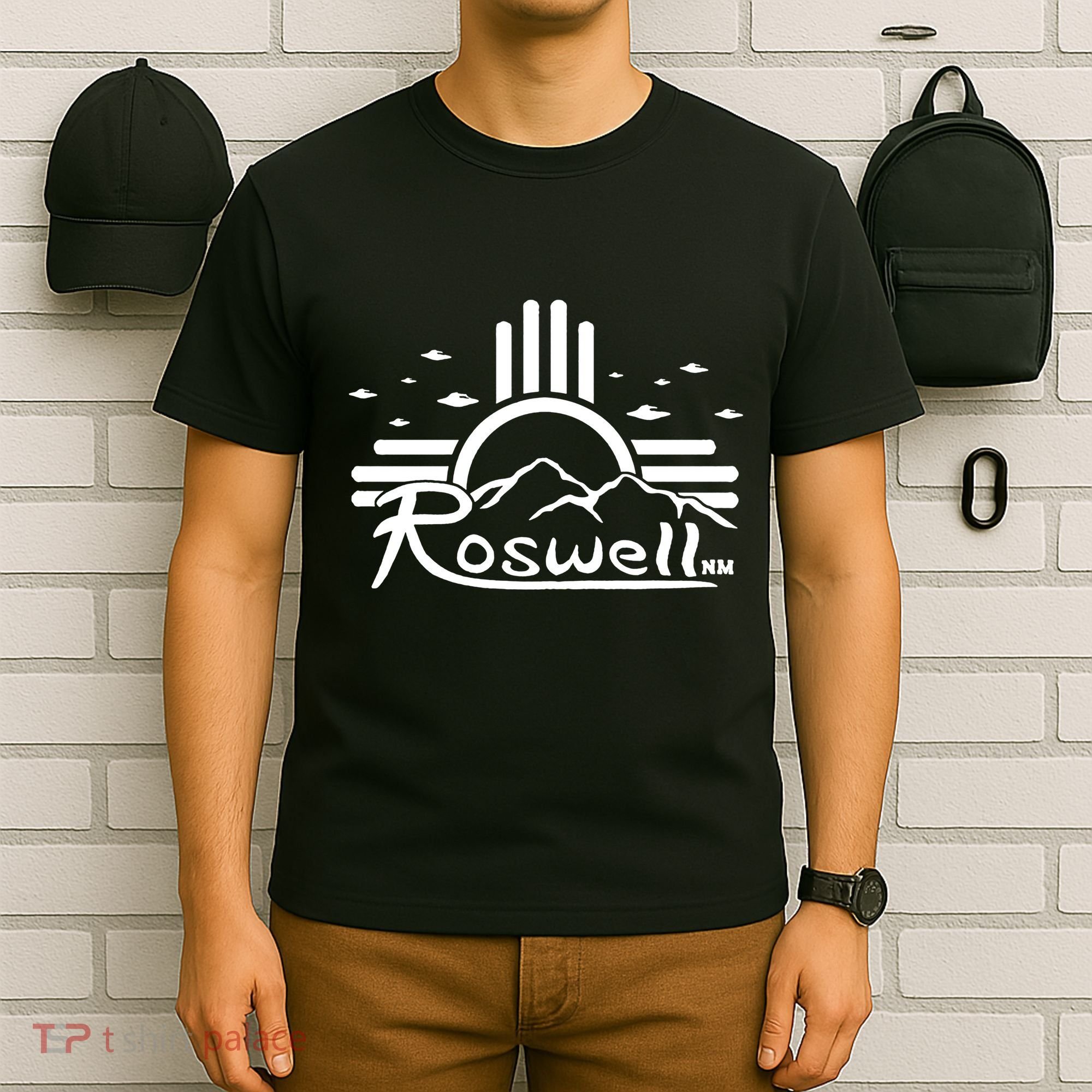 Roswell Sun Ufo Alien Funny T-Shirt
