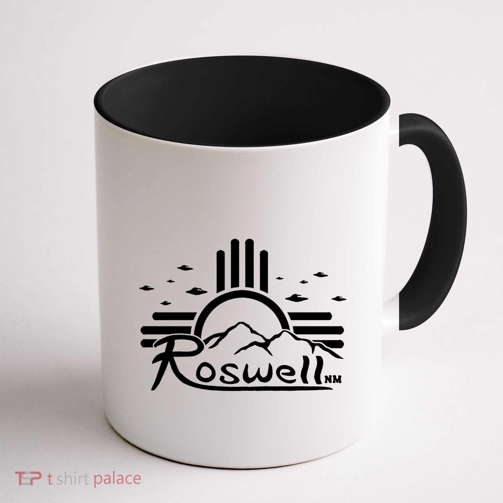 Roswell Sun Ufo Alien Funny Coffee Mug