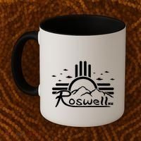 Roswell Sun Ufo Alien Funny Coffee Mug thumb 2