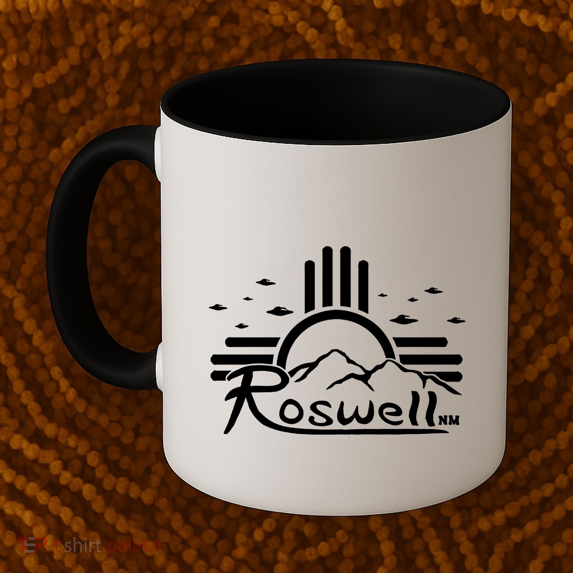 Roswell Sun Ufo Alien Funny Coffee Mug