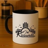 Roswell Sun Ufo Alien Funny Coffee Mug thumb 4