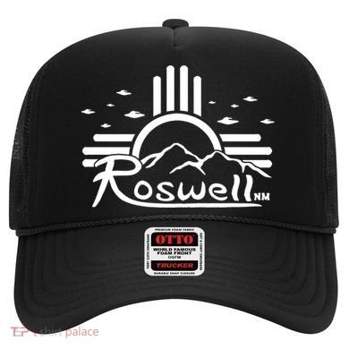 Roswell Sun Ufo Alien Funny Hat
