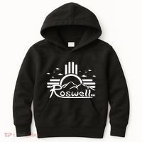 Roswell Sun Ufo Alien Funny Kids Hoodie thumb 0