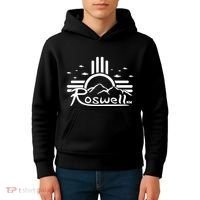 Roswell Sun Ufo Alien Funny Kids Hoodie thumb 4