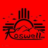 Roswell Sun Ufo Alien Funny Santa Hat thumb 1