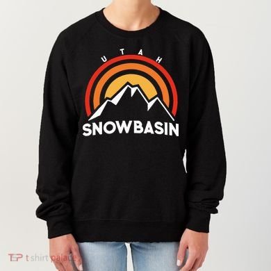 Retro Snowbasin Utah Women's Sweatshirt