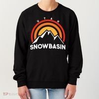 Retro Snowbasin Utah Women's Sweatshirt thumb 0