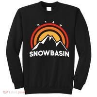 Retro Snowbasin Utah Sweatshirt thumb 0