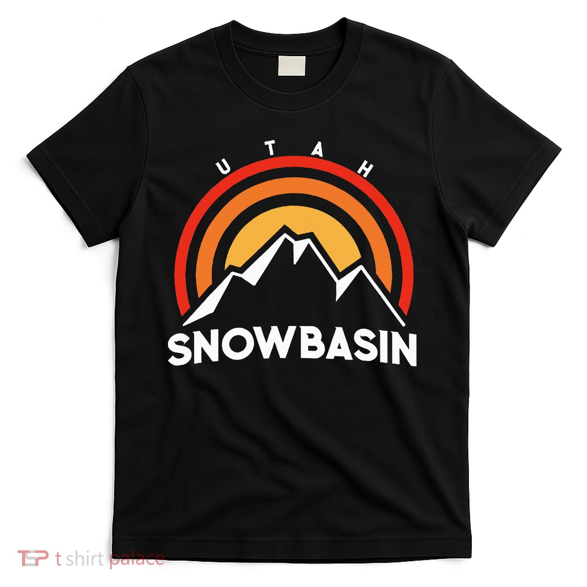 Retro Snowbasin Utah T-Shirt