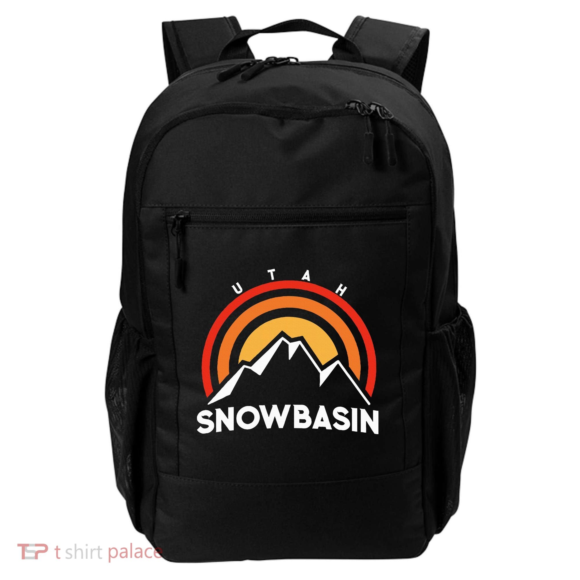 Retro Snowbasin Utah Backpack