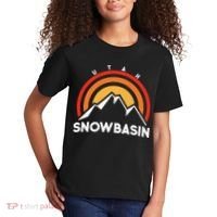 Retro Snowbasin Utah Kids T-Shirt thumb 2