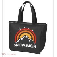 Retro Snowbasin Utah Tote Bag thumb 3