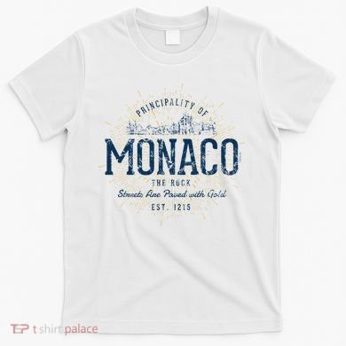 Retro Style Vintage Monaco T-Shirt