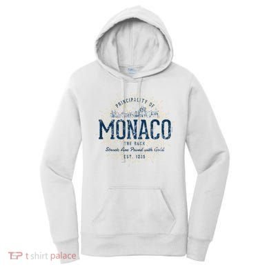 Retro Style Vintage Monaco Women's Hoodie