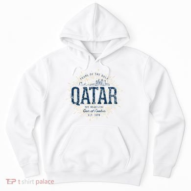 Retro Style Vintage Qatar Hoodie
