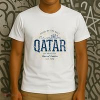 Retro Style Vintage Qatar T-Shirt thumb 3