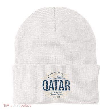 Retro Style Vintage Qatar Beanie