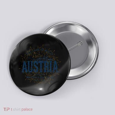 Retro Style Vintage Austria Button