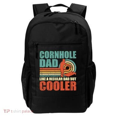Retro Style Vintage Cornhole Dad Father's Day Backpack