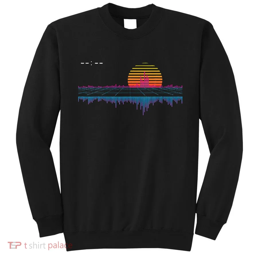 Retrowave Synthwave Vaporwave Sunset Aesthetic Sweatshirt