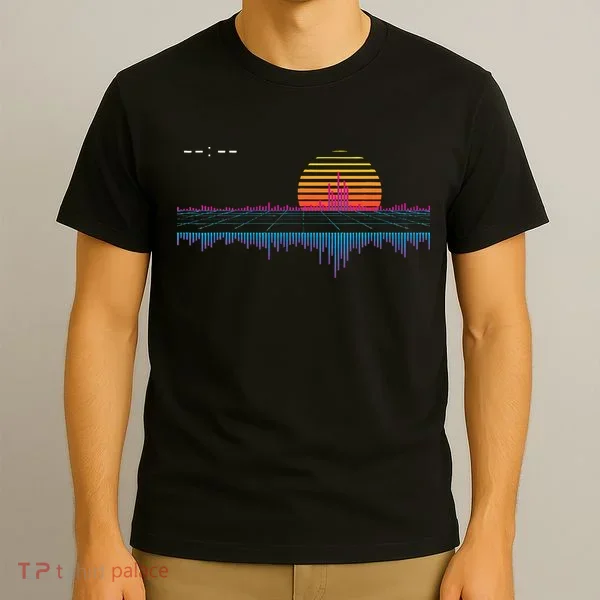 Retrowave Synthwave Vaporwave Sunset Aesthetic T-Shirt