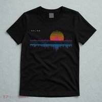 Retrowave Synthwave Vaporwave Sunset Aesthetic T-Shirt thumb 5