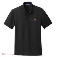 Retrowave Synthwave Vaporwave Sunset Aesthetic Dry Zone Grid Polo thumb 0