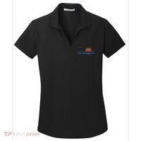 Retrowave Synthwave Vaporwave Sunset Aesthetic Women's Dry Zone Grid Polo thumb 0