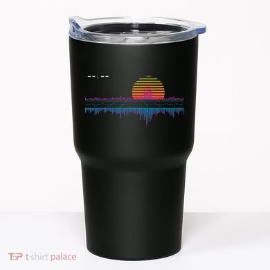 Retrowave Synthwave Vaporwave Sunset Aesthetic Tumbler