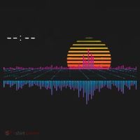Retrowave Synthwave Vaporwave Sunset Aesthetic Short Acrylic Beanie thumb 2