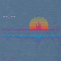 Retrowave Synthwave Vaporwave Sunset Aesthetic Comfort Colors Garment-Dyed Hooded Sweatshirt thumb 2