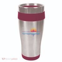 Retrowave Synthwave Vaporwave Sunset Aesthetic 16oz Travel Tumbler thumb 0
