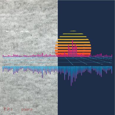 Retrowave Synthwave Vaporwave Sunset Aesthetic Kids Colorblock Raglan Jersey