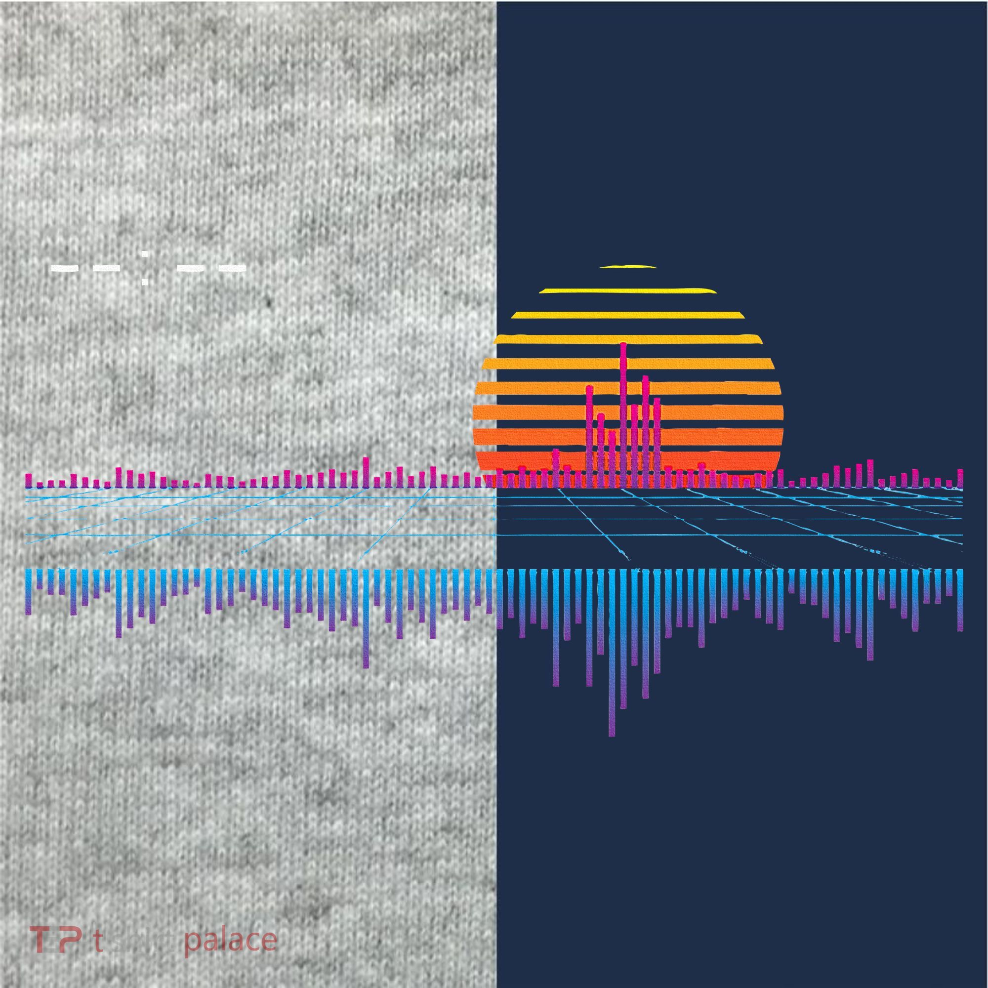 Retrowave Synthwave Vaporwave Sunset Aesthetic Kids Colorblock Raglan Jersey