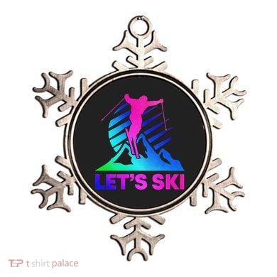 Retro Ski Vintage 80s 90s Skiing Outfit Ornament