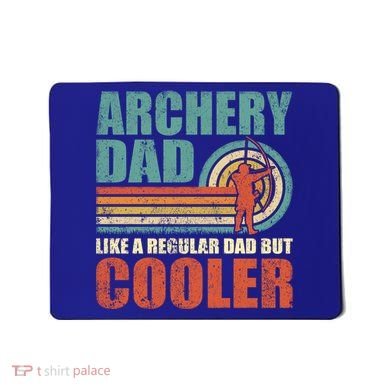 Retro Style Vintage Archery Dad Father's Day Gift Mousepad
