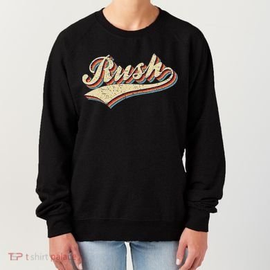 Rush Surname Vintage Retro Gifts Rush Women's Sweatshirt