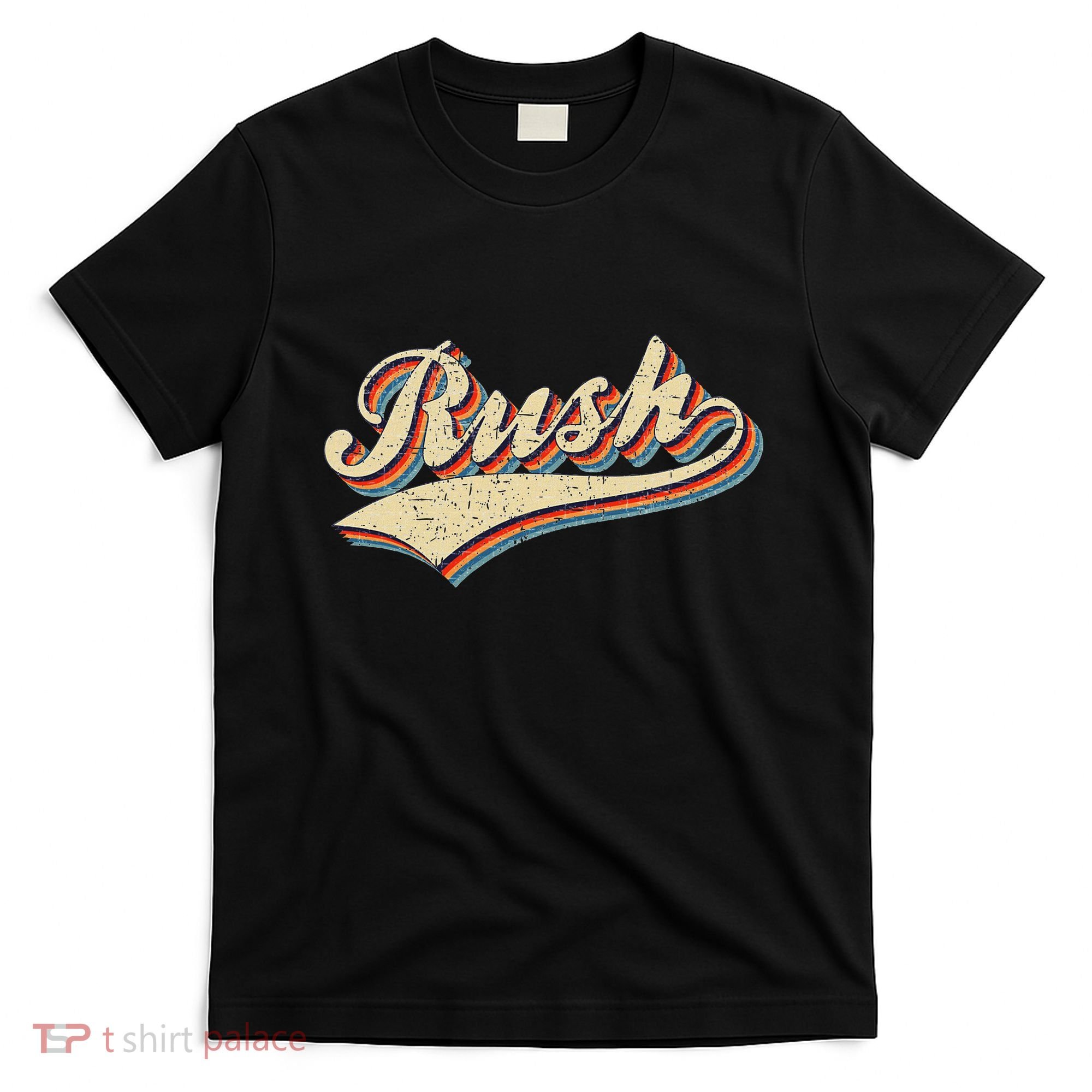 Rush Surname Vintage Retro Gifts Rush T-Shirt