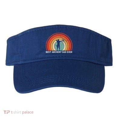 Retro Style Vintage Best Archery Dad Ever Father's Day Gift Visor