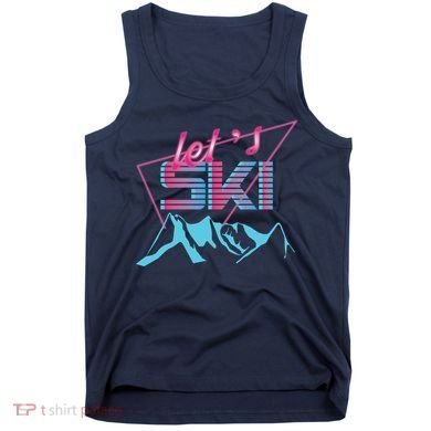 Retro Ski Vintage 80s Ski Costume Tank Top