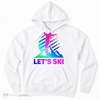 Retro Ski Vintage 80s 90s Skiing Outfit Hoodie