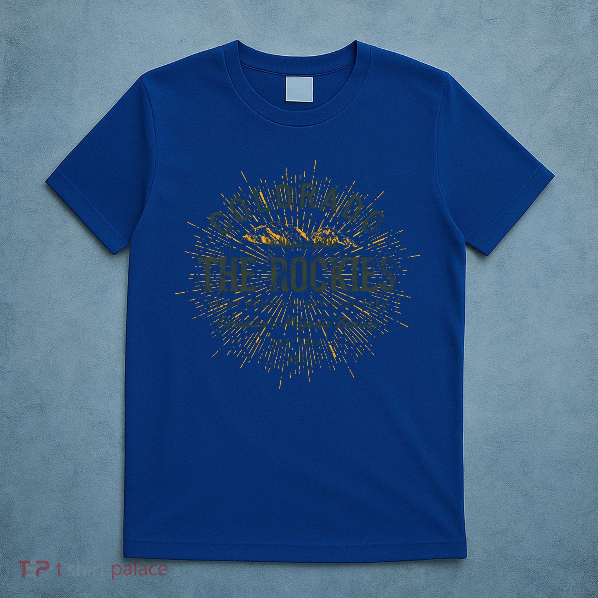 Retro Style Vintage Rocky Mountain National Park Gift T-Shirt