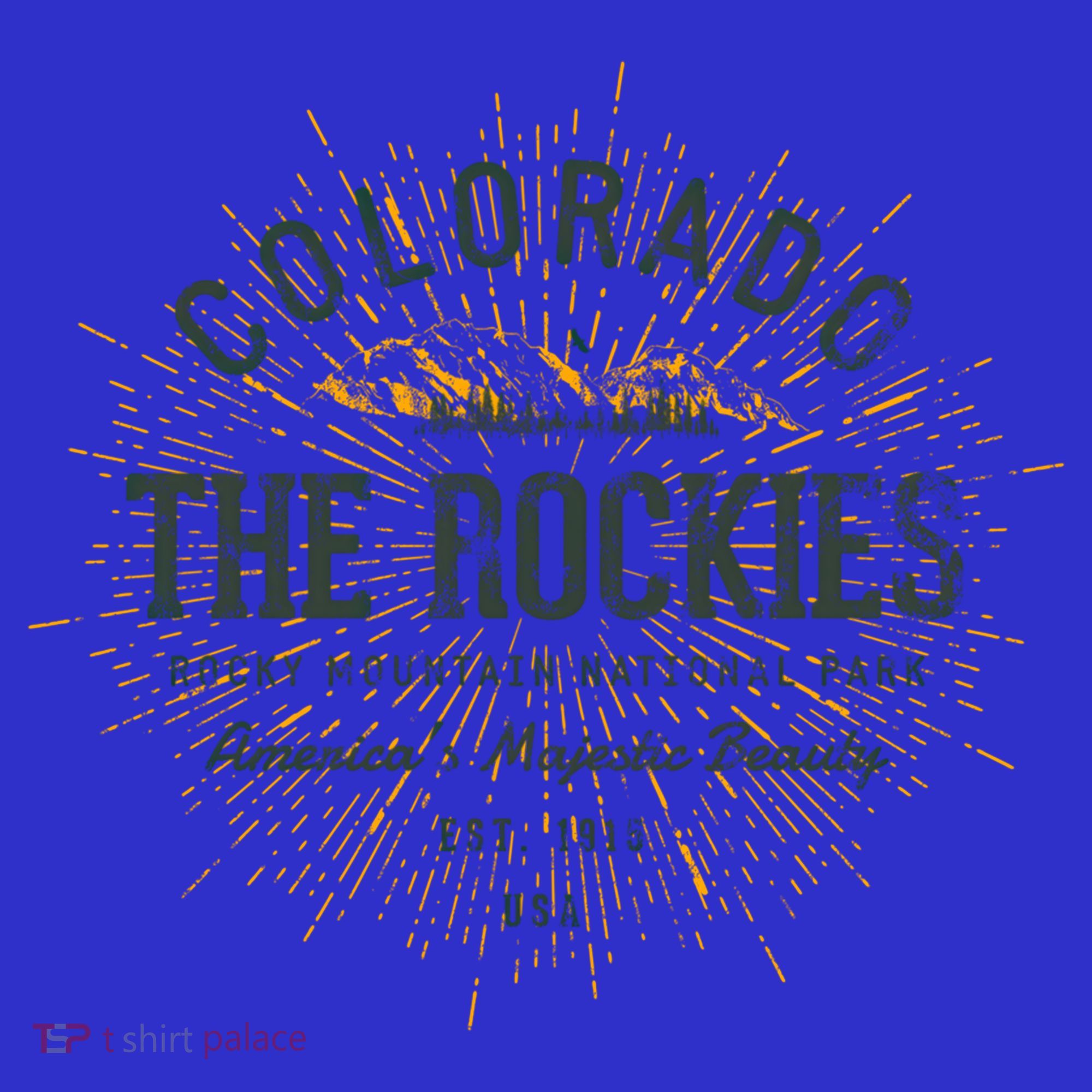 Retro Style Vintage Rocky Mountain National Park Gift T-Shirt