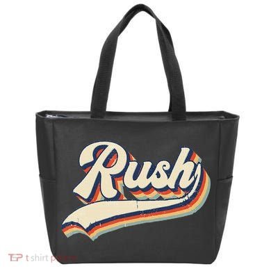 Rush Surname Vintage Retro Gift Tote Bag