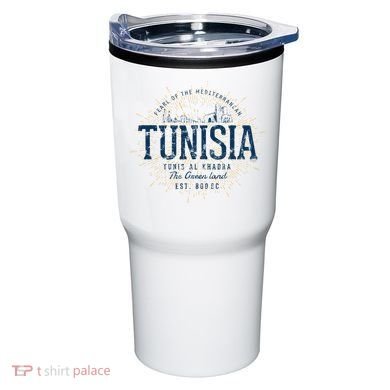 Retro Style Vintage Tunisia Tumbler