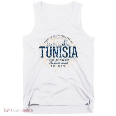 Retro Style Vintage Tunisia Tank Top