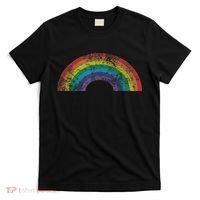 Rainbow Shirt Vintage 80s Retro Style Women Men Girls Gift T-Shirt thumb 0