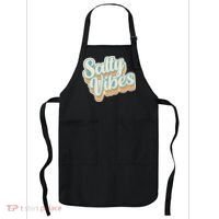 Retro Salty Vibes Beach Lover Apron thumb 0